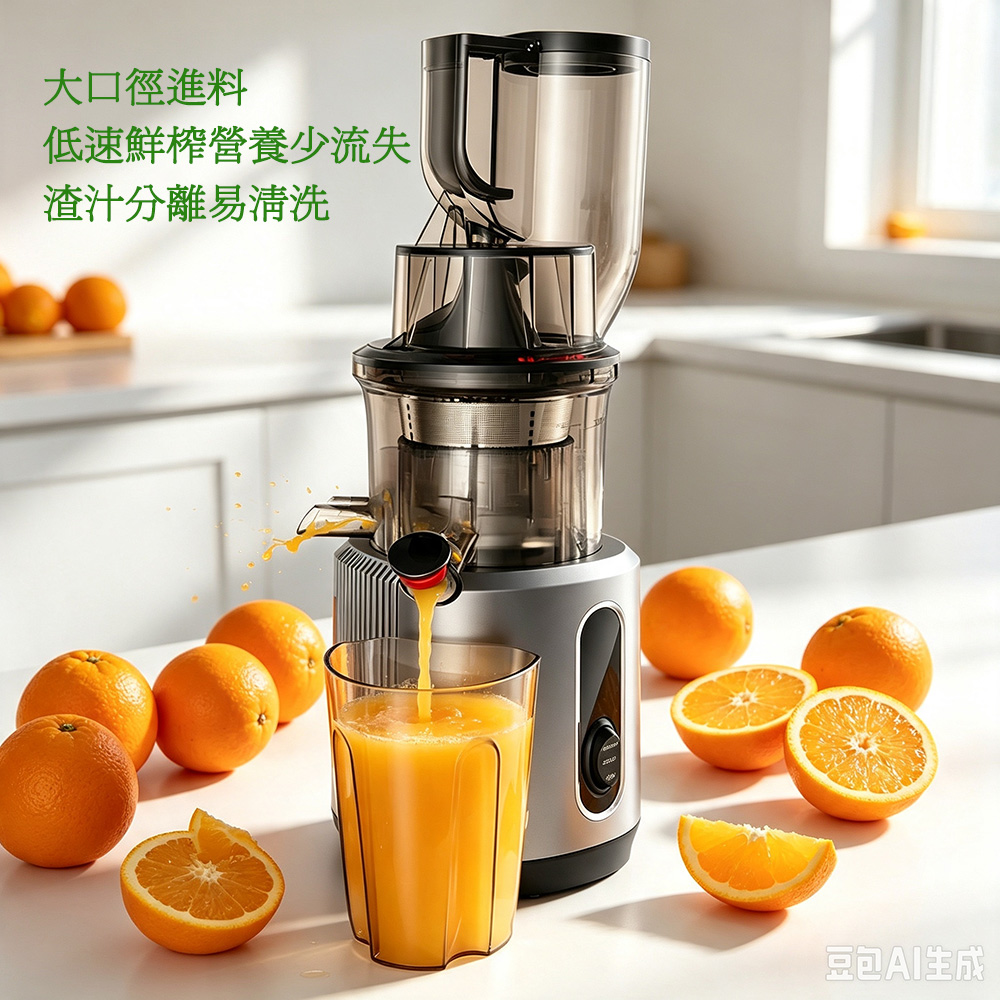 LD大口徑慢磨蔬果汁機 冷壓活氧原汁機 榨汁機 鮮榨萃取慢磨機 冰淇淋機