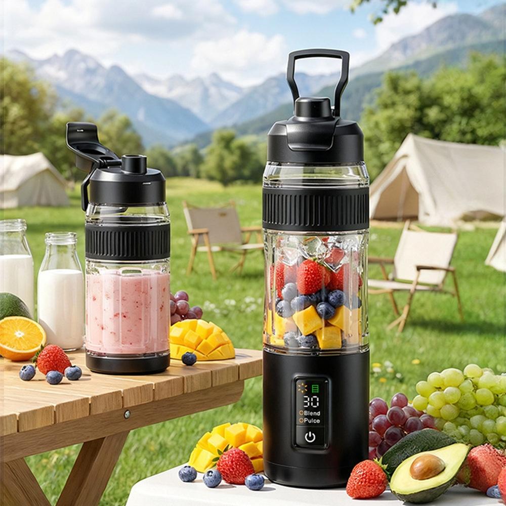 OSLE 歐適樂 手提便攜果汁杯 數顯電量小型榨汁機 家用旅行果蔬奶昔攪拌杯（其他規格）