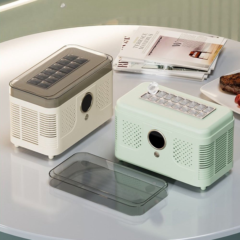 【Quality 聚家】全自動製冰機 迷你製冰機 桌面製冰器 製冰盒 (12冰)節能省電/一鍵開關/快速製冰