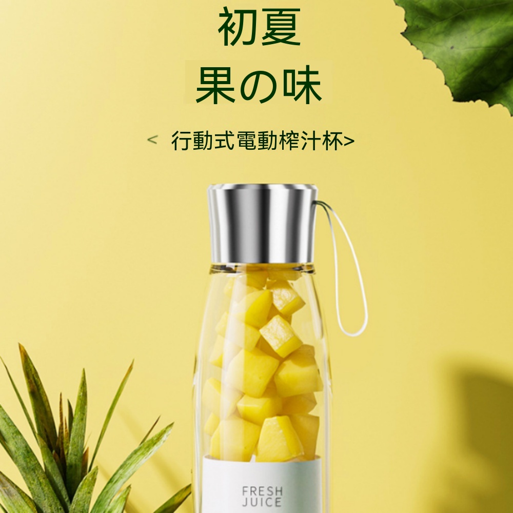 【銳達】榨汁杯 多功能便攜多種方式接口可充電  可破壁碎冰果汁榨汁杯  ZJ