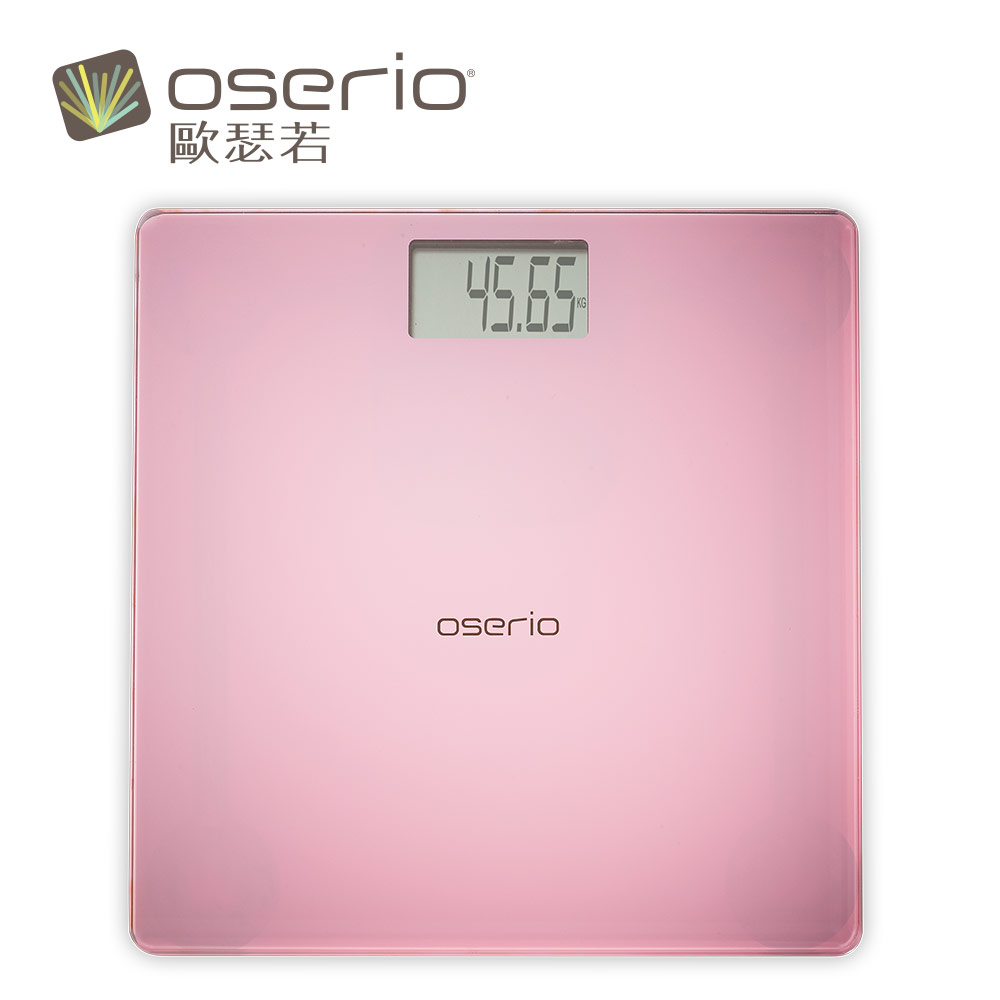【oserio歐瑟若】 Rose晶采玫瑰機 電子體重計 BAG-280P