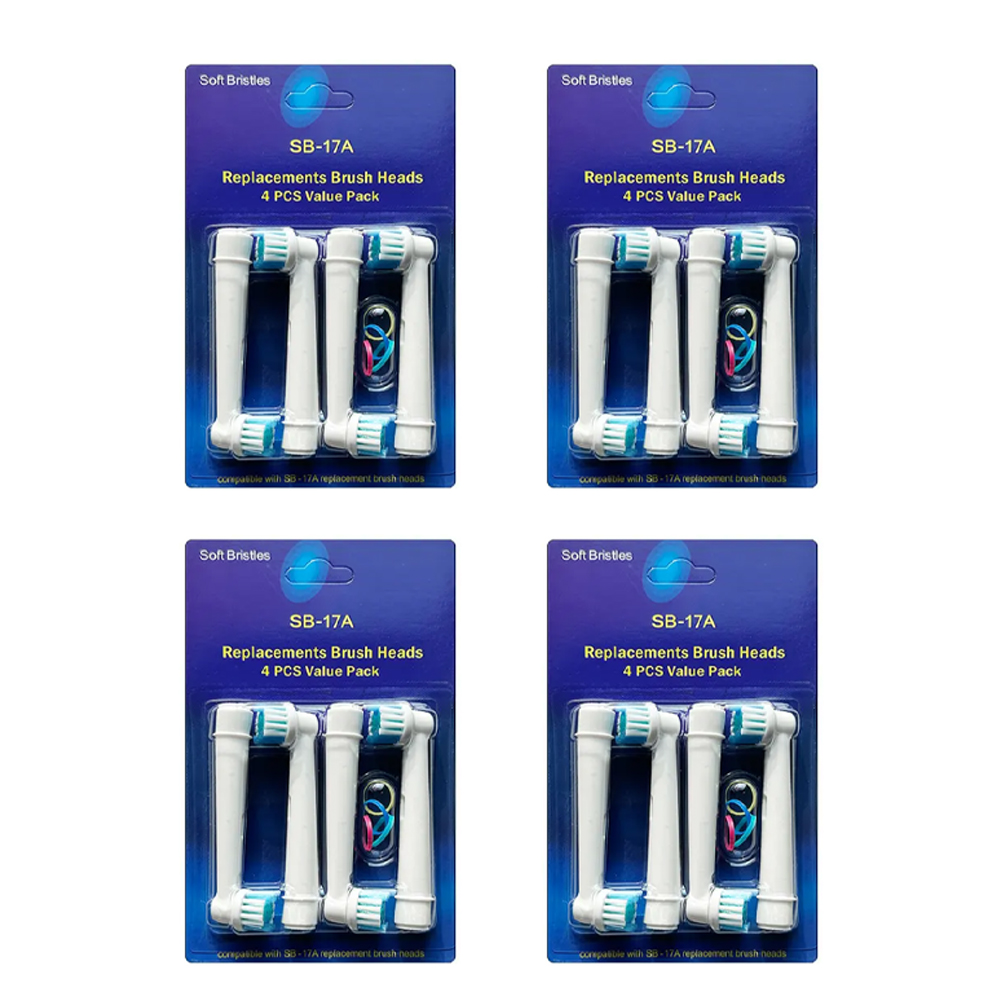 歐樂B 超細毛護齦電動牙刷刷頭 四入組(副廠)