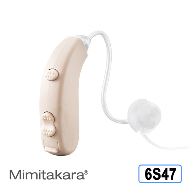 Mimitakara 耳寶 助聽器(未滅菌)   數位雙頻耳掛型助聽器-6S47- [輕度中度適用][初學者適用][一般/降噪/聽電話模式]（其他規格）