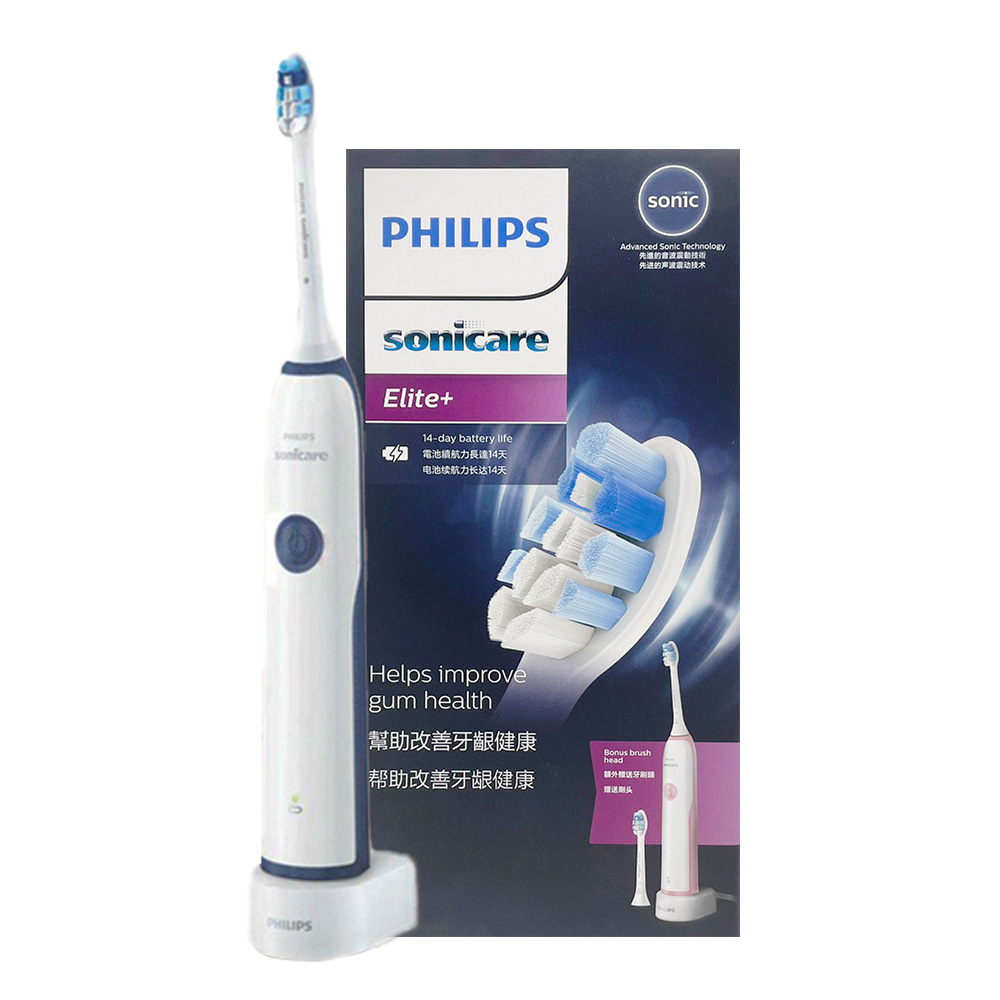 PHILIPS 飛利浦 聲波震動牙刷 HX3226藍色