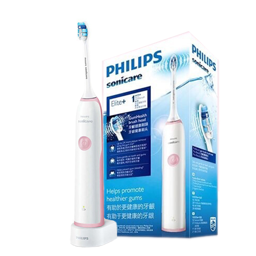 PHILIPS 飛利浦 聲波震動電動牙刷HX3226 粉色