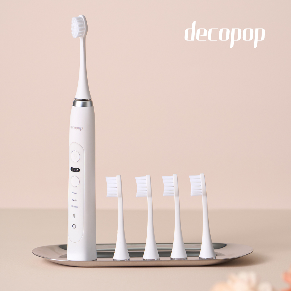極淨煥白音波電動牙刷DP-602 杜邦刷頭4入組 DP-602-001