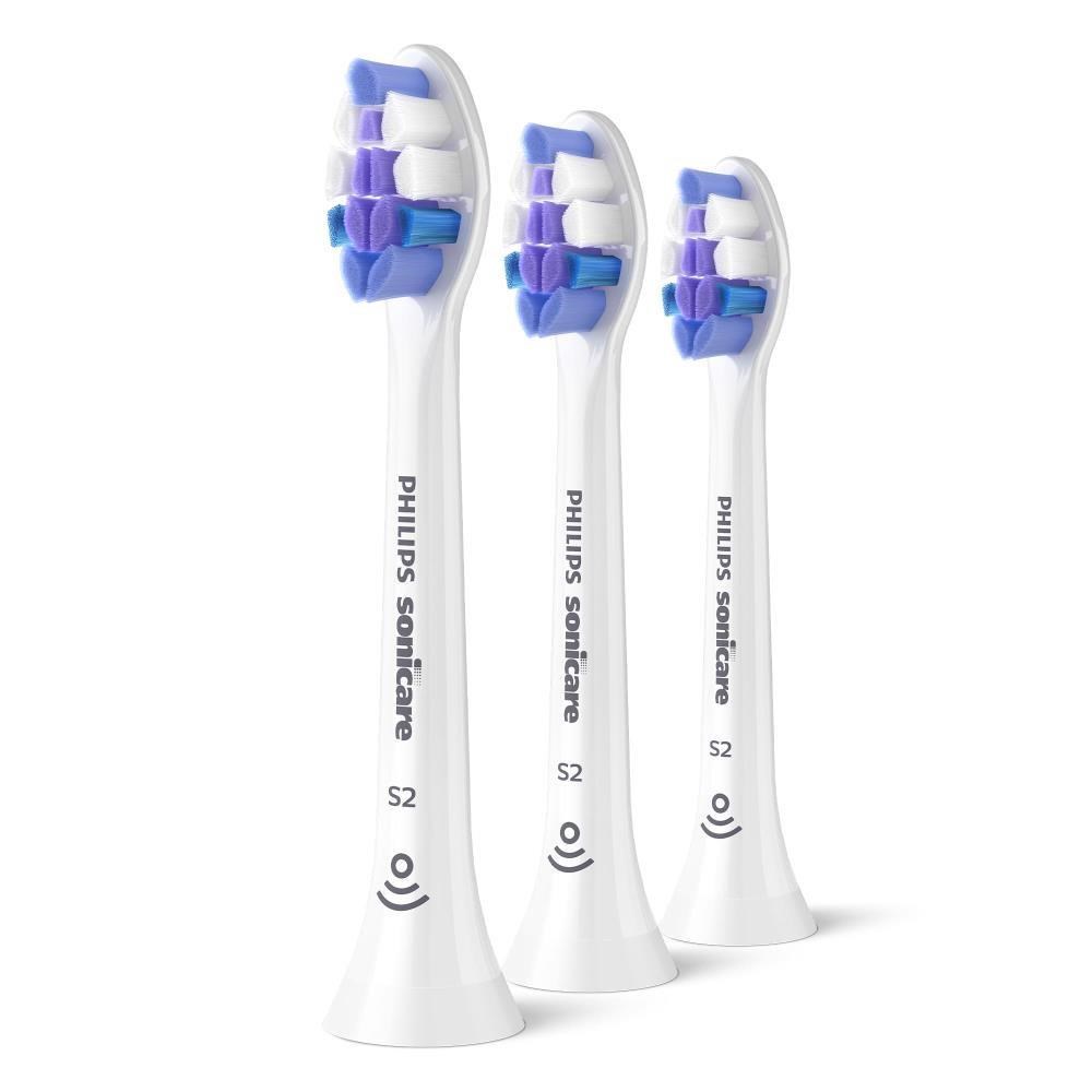 PHILIPS 飛利浦 智能超細抗敏刷頭 S2 適用HX6XXX及HX9XXX電動牙刷 HX6053/93