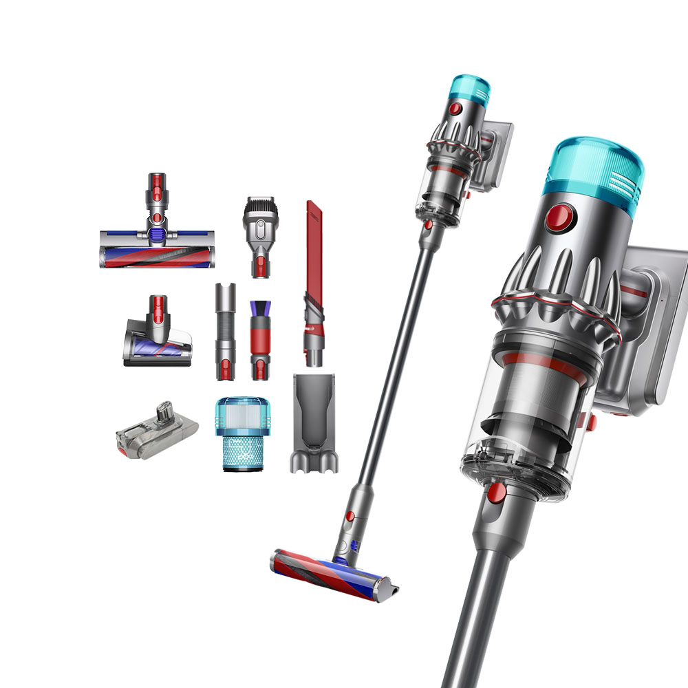 Dyson 戴森V12 Detect Slim Fluffy SV46 輕量智能吸塵器(升級HEPA過濾