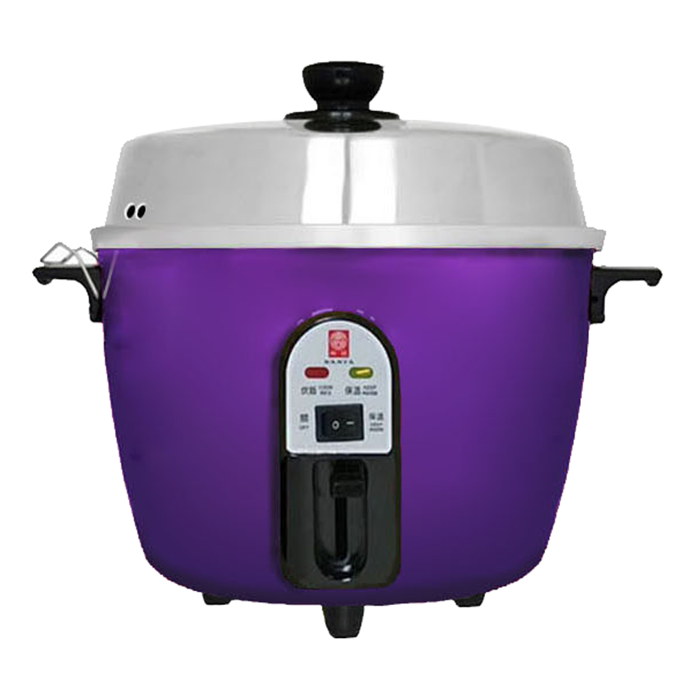 NYPI 南亞 6人份不鏽鋼電鍋(紫色) EC-206