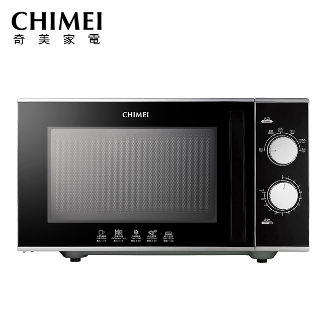 CHIMEI 奇美 25L黑晶平台機械式微波爐 MV-25C1FK