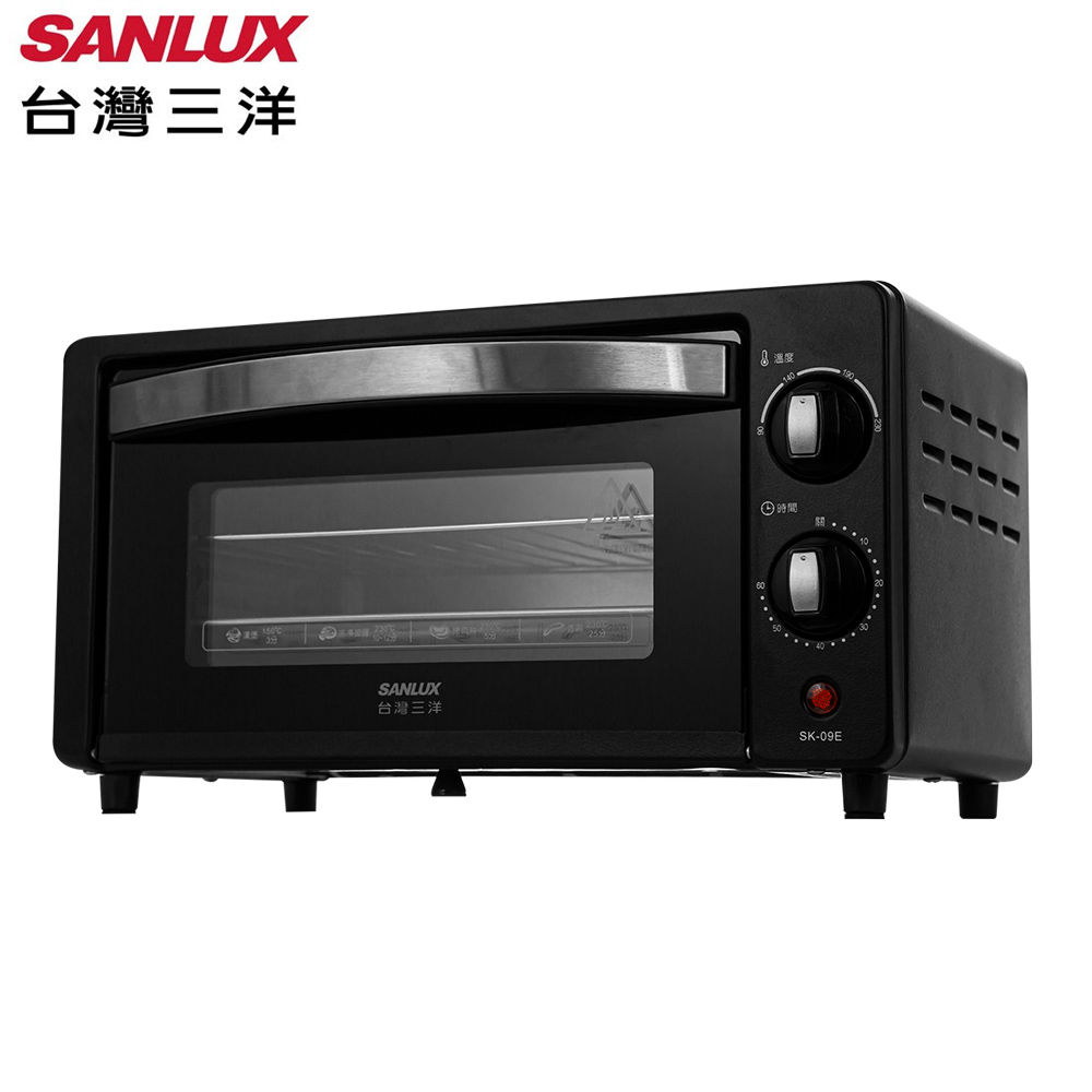 SANLUX 台灣三洋 9L定時電烤箱 SK-09E