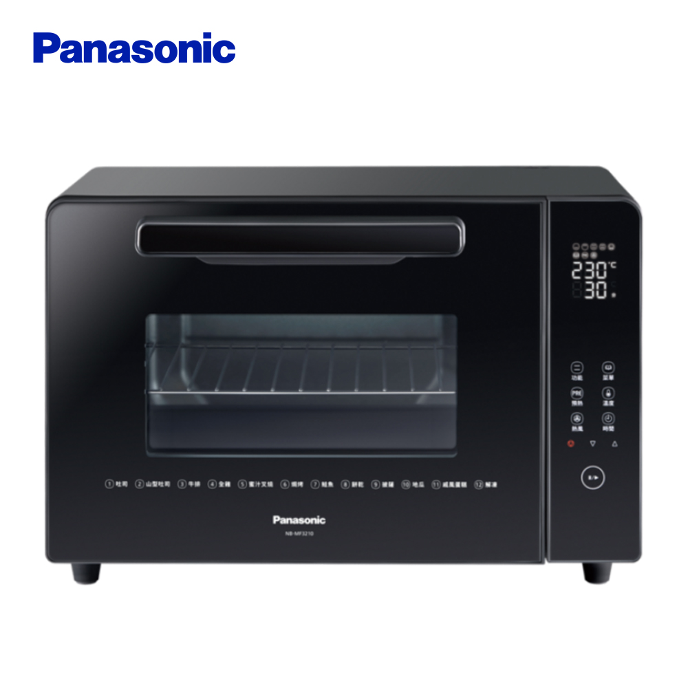 Panasonic 國際牌 32L全平面微電腦電烤箱(福利品) NB-MF3210