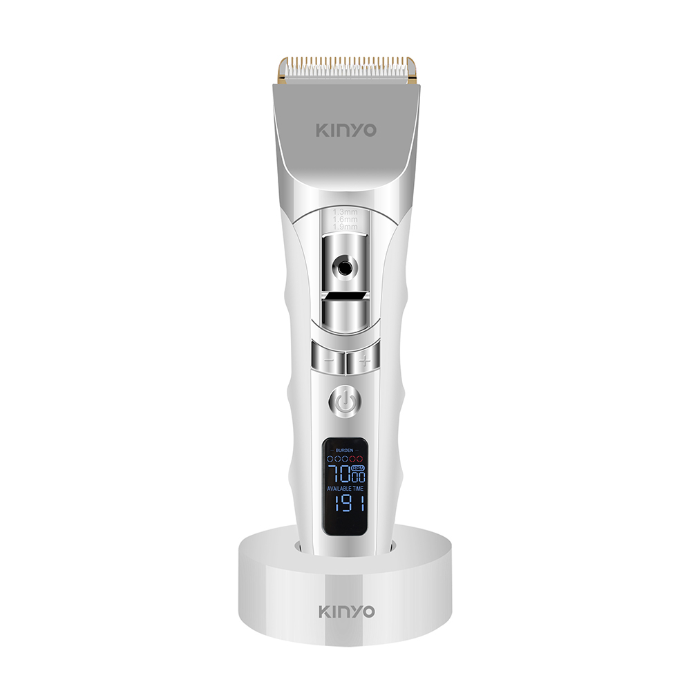 KINYO 充插兩用陶瓷高續航電剪 HC-6830