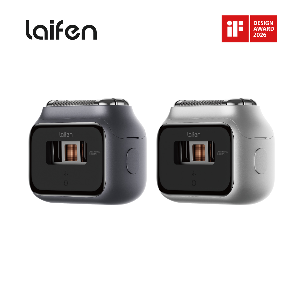 Laifen 徠芬 P3 Pro 往復式電動刮鬍刀(銀灰兩色) 179g 鋁合金一體成形 全機防水 支援快充 2年保固