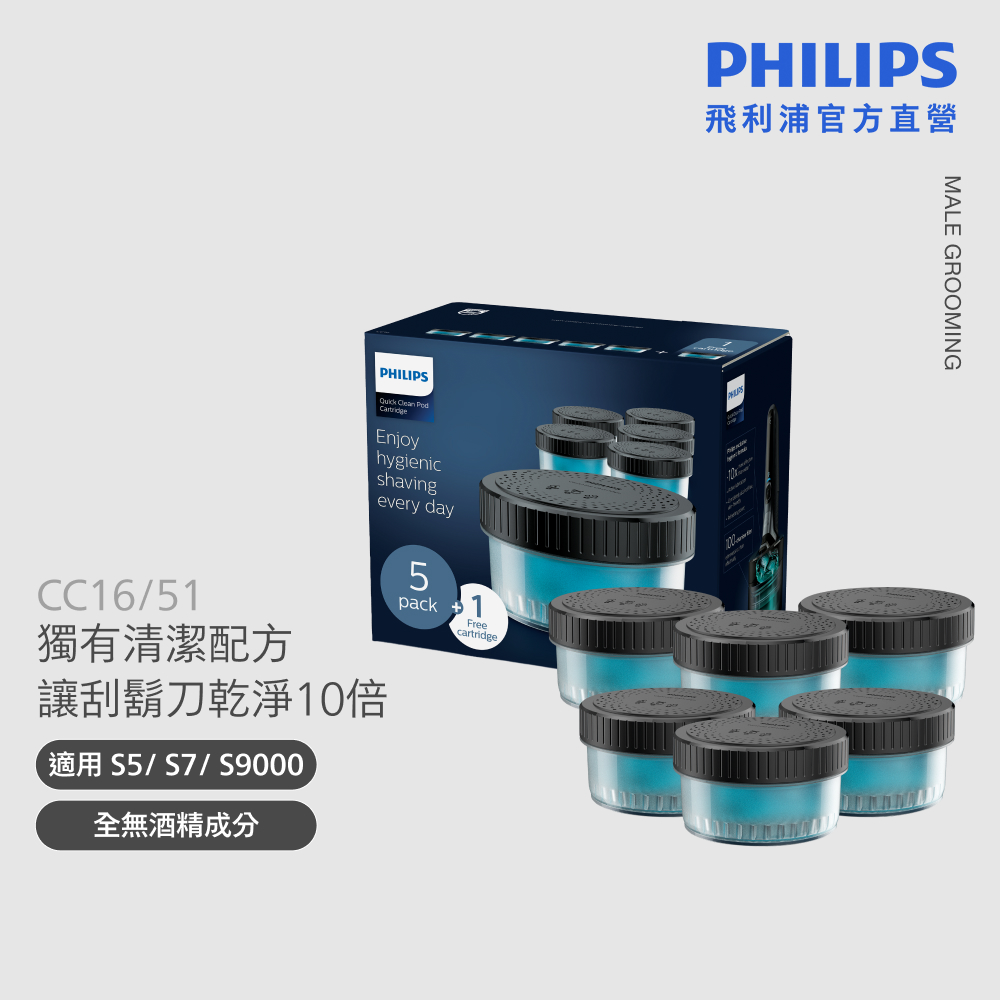 S5000/S7000/S9000智能系列清洗座藥水匣 (6入) CC16/51