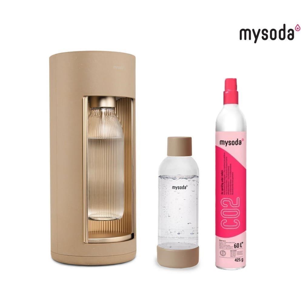 【南紡購物中心】 芬蘭mysodaGLASSY氣泡水機-絲楠金 GL004-DO