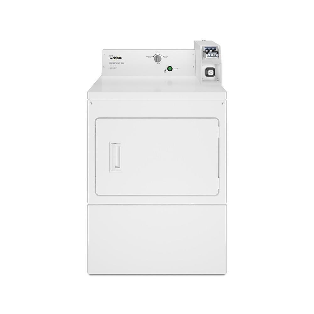 Whirlpool 惠而浦 12kg 電能型 投幣式乾衣機 CEM2765FQ 水平側開門設計