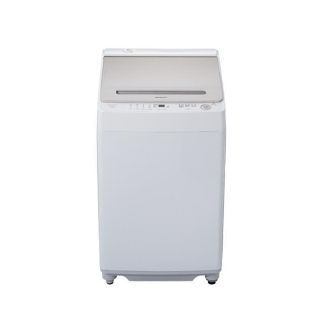 SHARP 夏普 【南紡購物中心】 12公斤無孔槽變頻直立式洗衣機(ES-ASG12T)+基本安裝+舊機回收