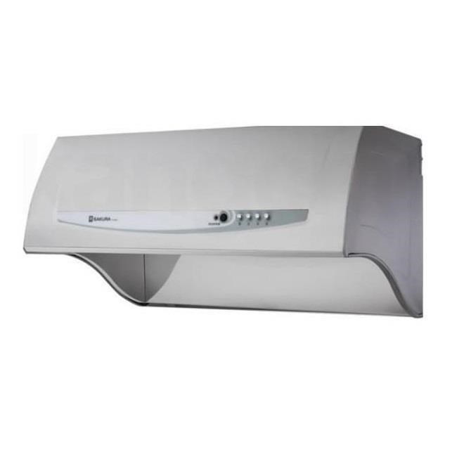 SAKURA 櫻花 【南紡購物中心】 【R-3680SL】80公分深罩式雙效除油排油煙機