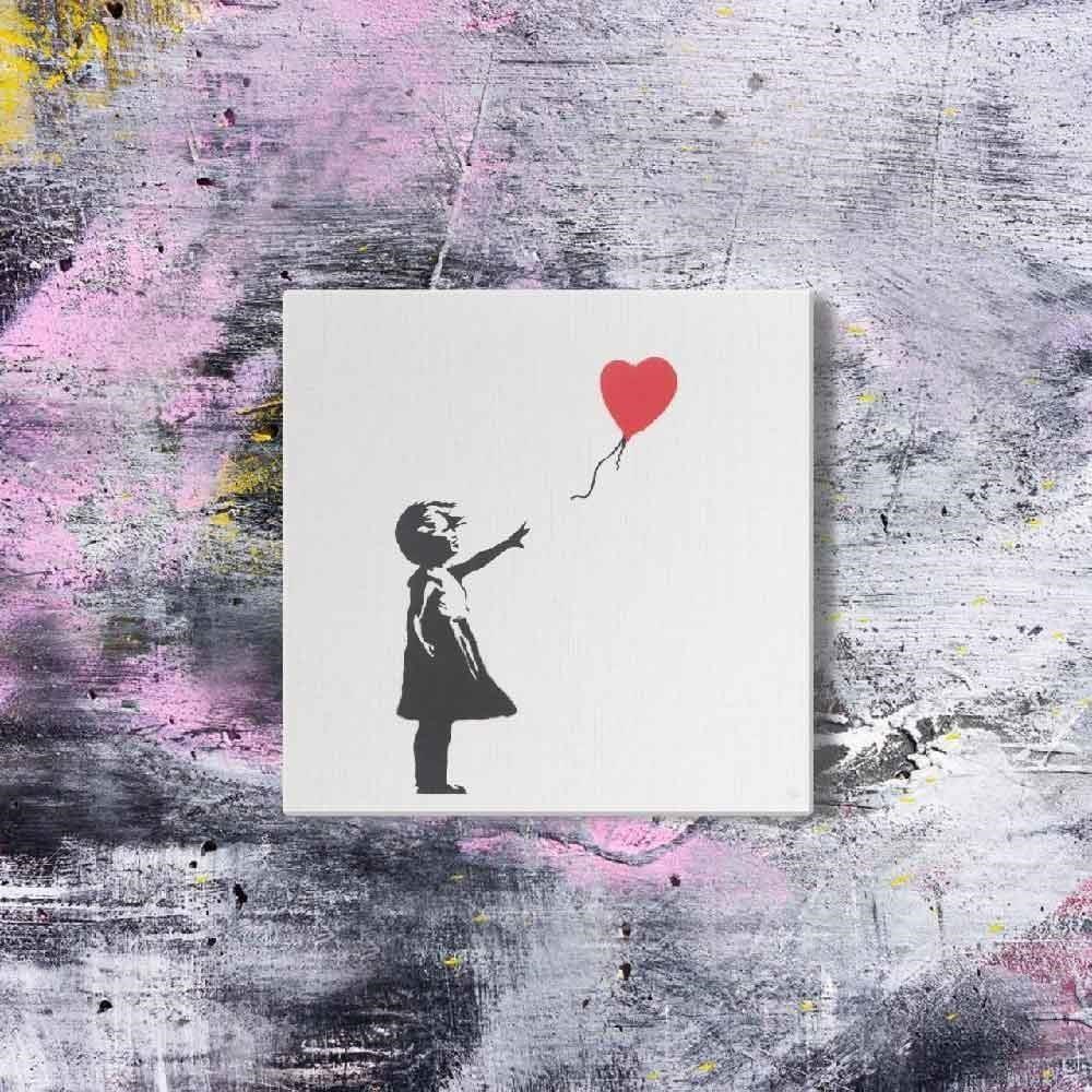 藍牙畫布音箱聯名款 Girl With Balloon-氣球女孩
