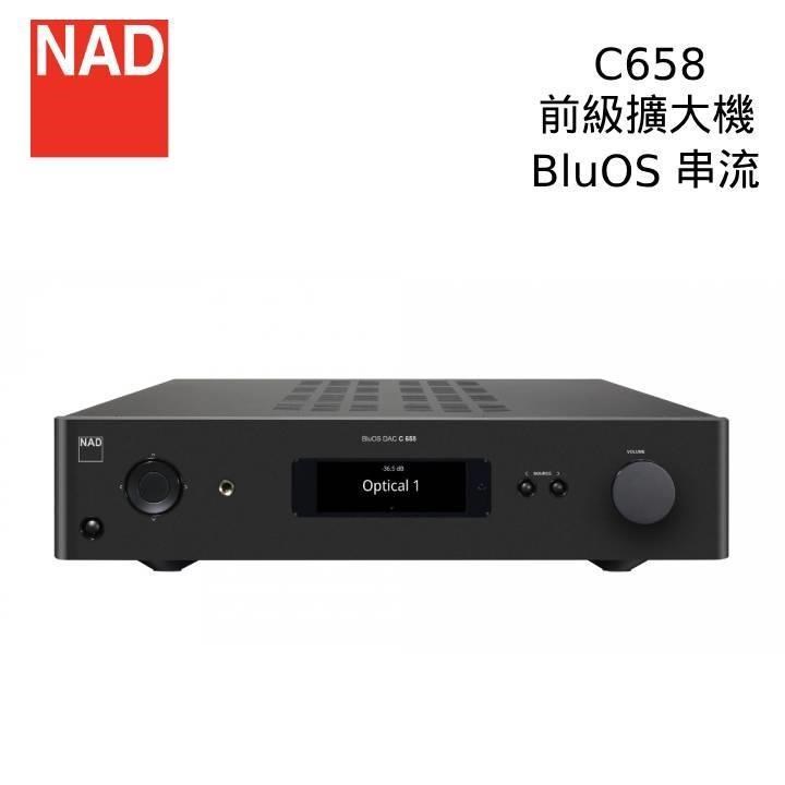 NAD C658 BluOS 串流 DAC / 前級擴大機 C-658 公司貨