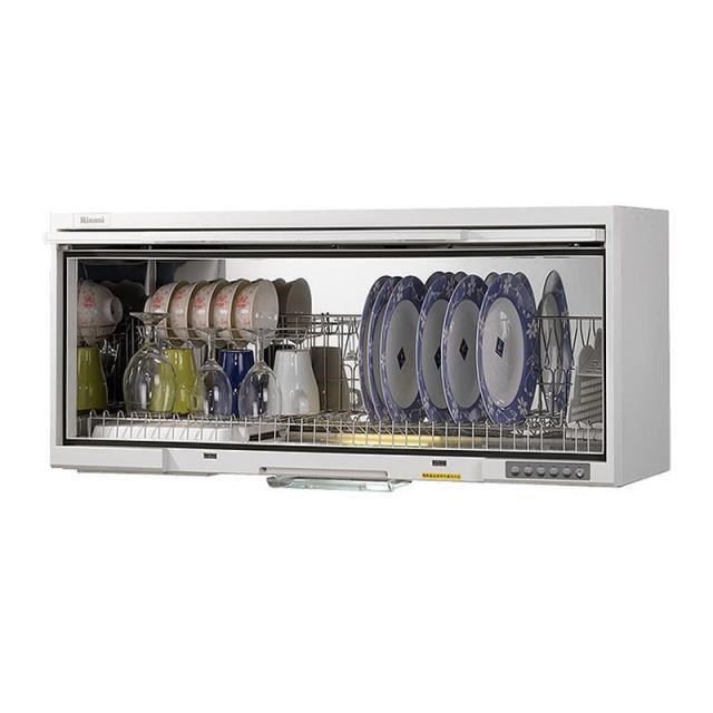 Rinnai 林內 【南紡購物中心】 【RKD-180UVL(W)】懸掛式烘碗機(UV紫外線殺菌/80cm)白(含全台安裝)