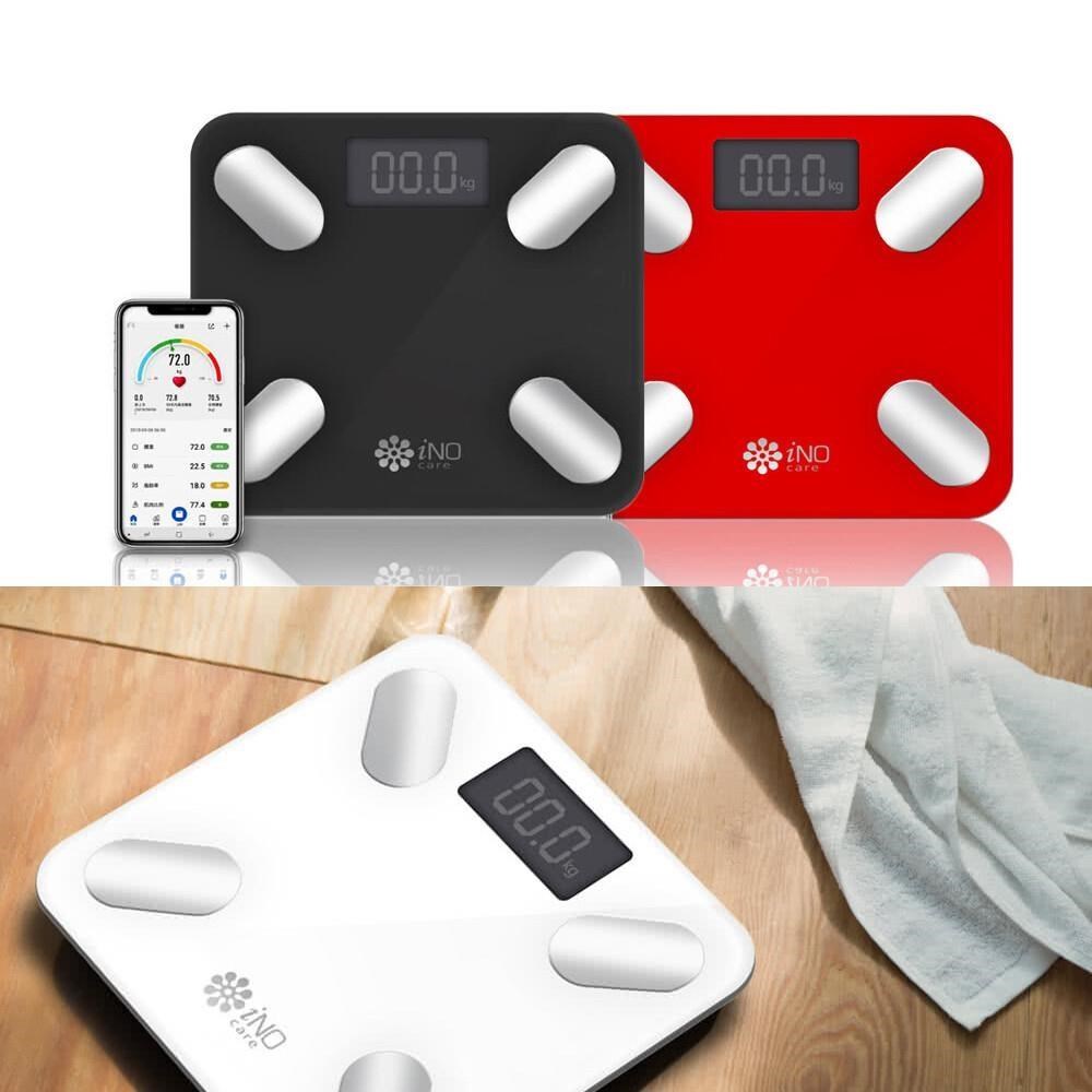 iNO 【南紡購物中心】 15合1健康管理藍牙智慧體重計CD850 尊貴黑