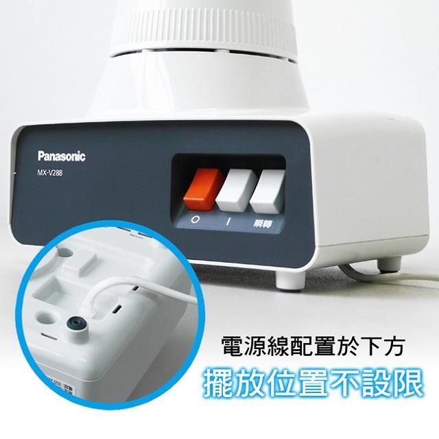 PanasonicMX-V288電源線配置於下方擺放位置不設限