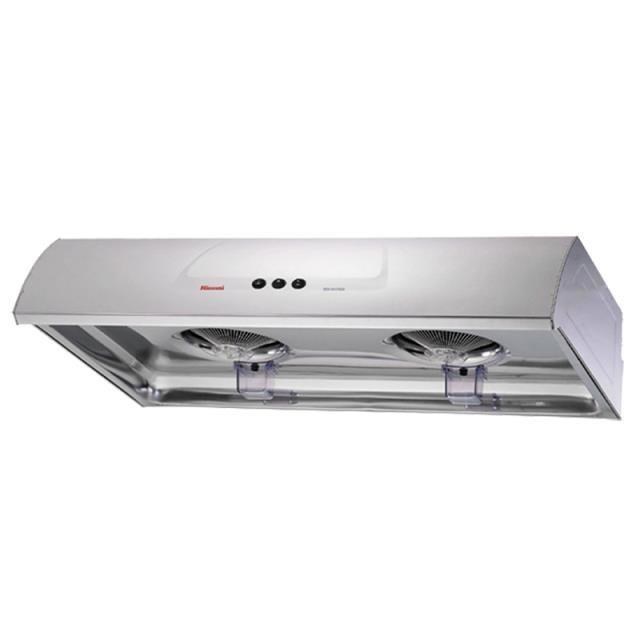 Rinnai 林內 【南紡購物中心】 【RH-8176S】圓弧式一般型排油煙機(不鏽鋼)80cm(含全台安裝)