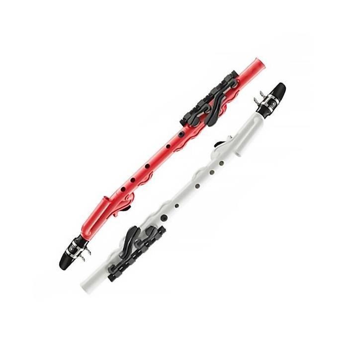 YAMAHA 山葉 【南紡購物中心】 薩克斯風 YVS100 Venova 塑膠SAX 單管樂器 白色 紅色限定款