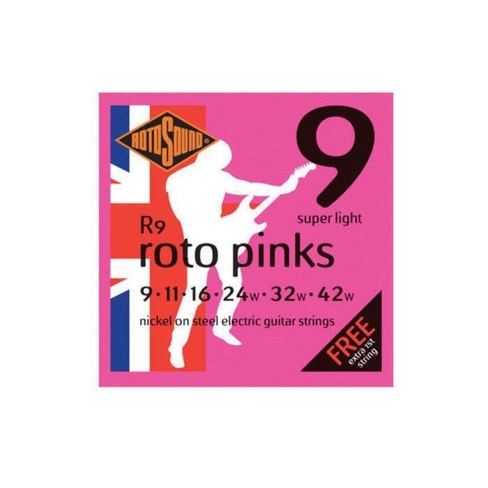 Rotosound 09-42 電吉他弦三套組