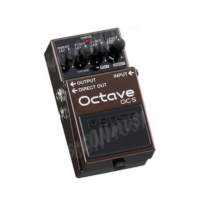Boss 【南紡購物中心】 OC5 Octave 吉他 電貝斯 超級八度音效果器