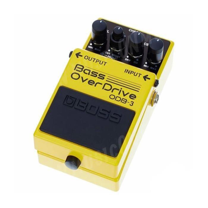 Boss 【南紡購物中心】 ODB3 效果器 OverDrive 超載 電貝斯破音效果器 BASS效果器
