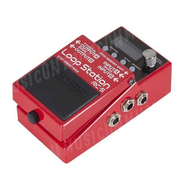 Boss 【南紡購物中心】 RC-5 Loop Station 效果器 RC5 循環樂句錄音 樂句循環效果器