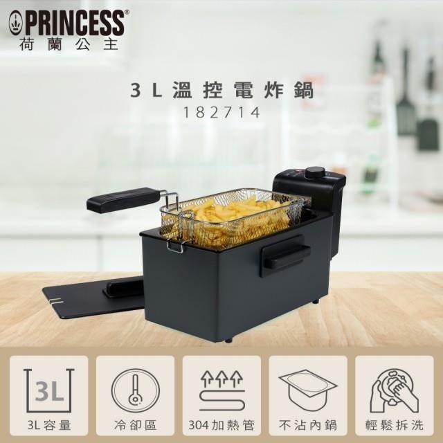 PRINCESS 荷蘭公主 3L溫控電炸鍋 油炸鍋 182714