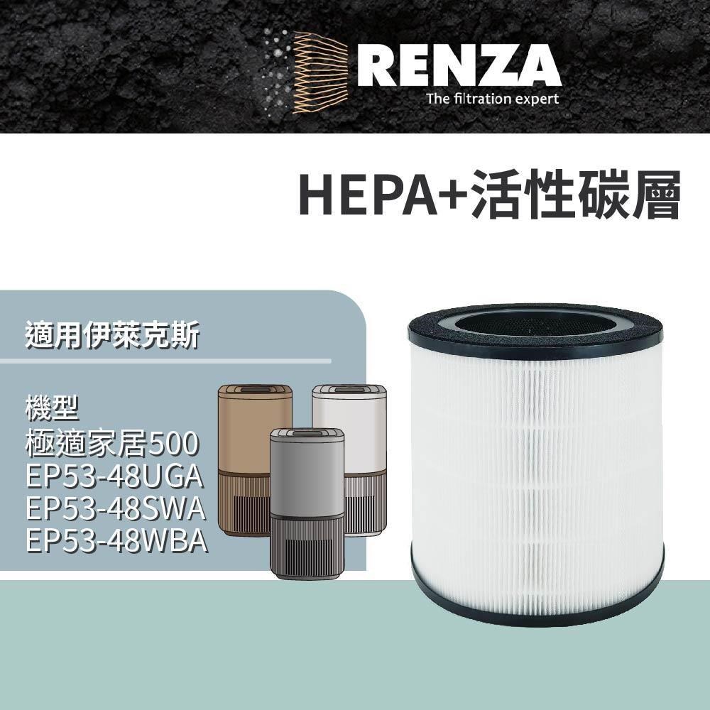 RENZA 伊萊克斯 極適家居500 EP53-48UGA UV抗敏空清機 HEPA活性碳