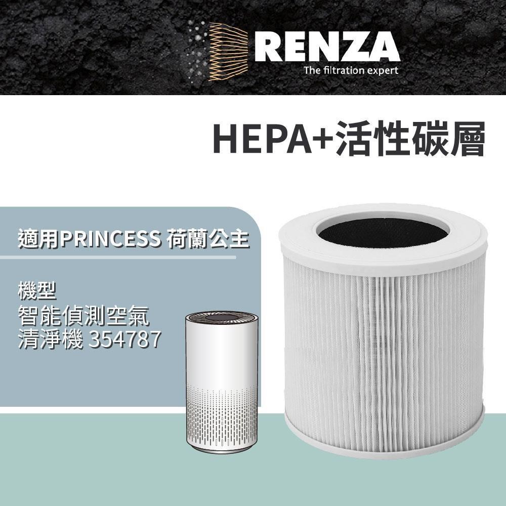 RENZA 適用 PRINCESS 荷蘭公主 智能偵測空氣清淨機 354787 空氣清淨機 HEPA活性碳