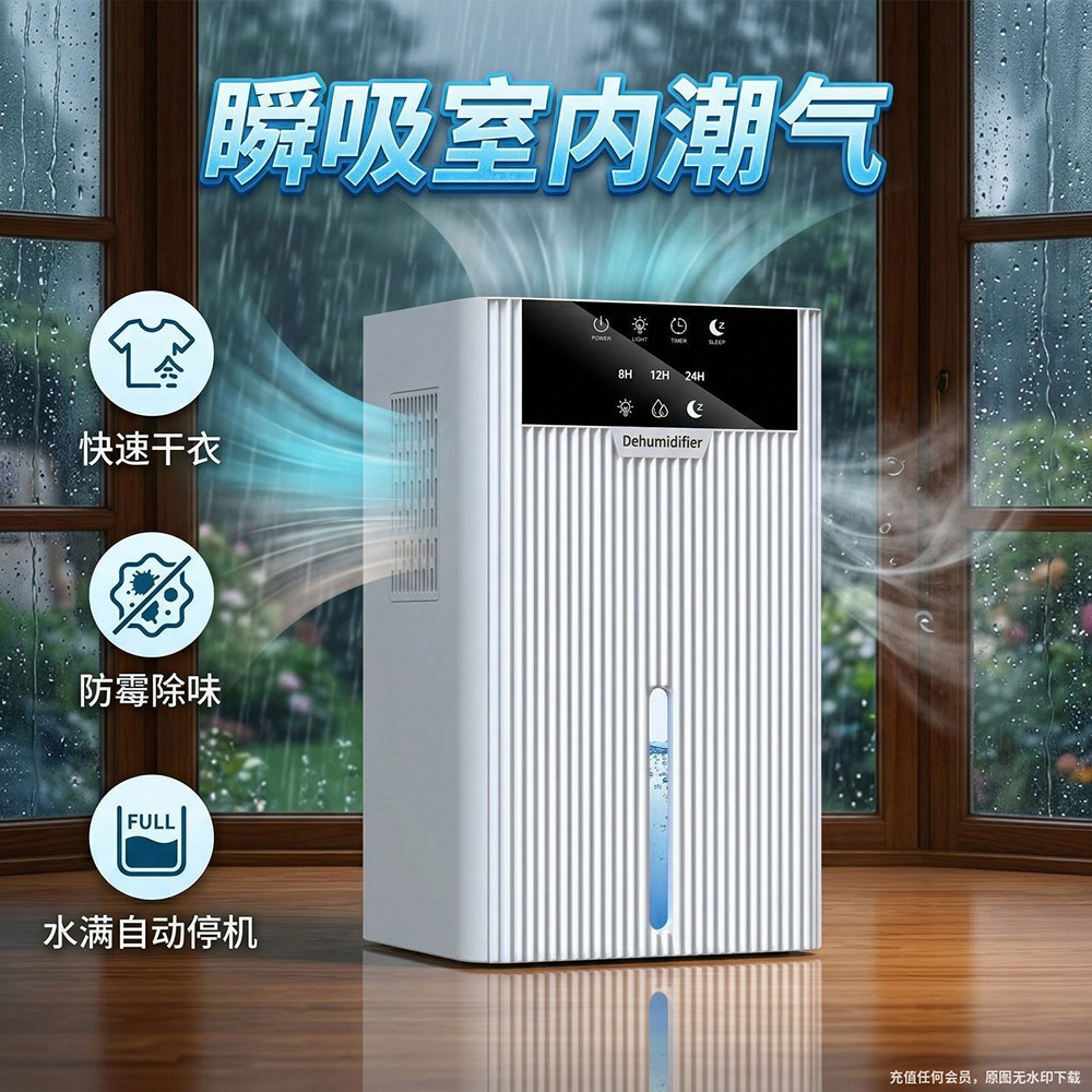 【木洸】110V除濕器 桌面抽濕機 防潮機 小型除濕器 除濕機