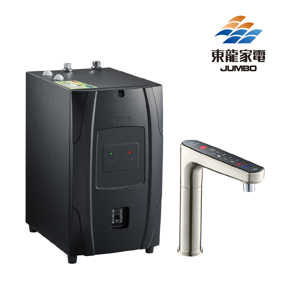 東龍 TE-1212EK智能冷熱廚下型飲水機-霧絲銀(廚下加熱器)