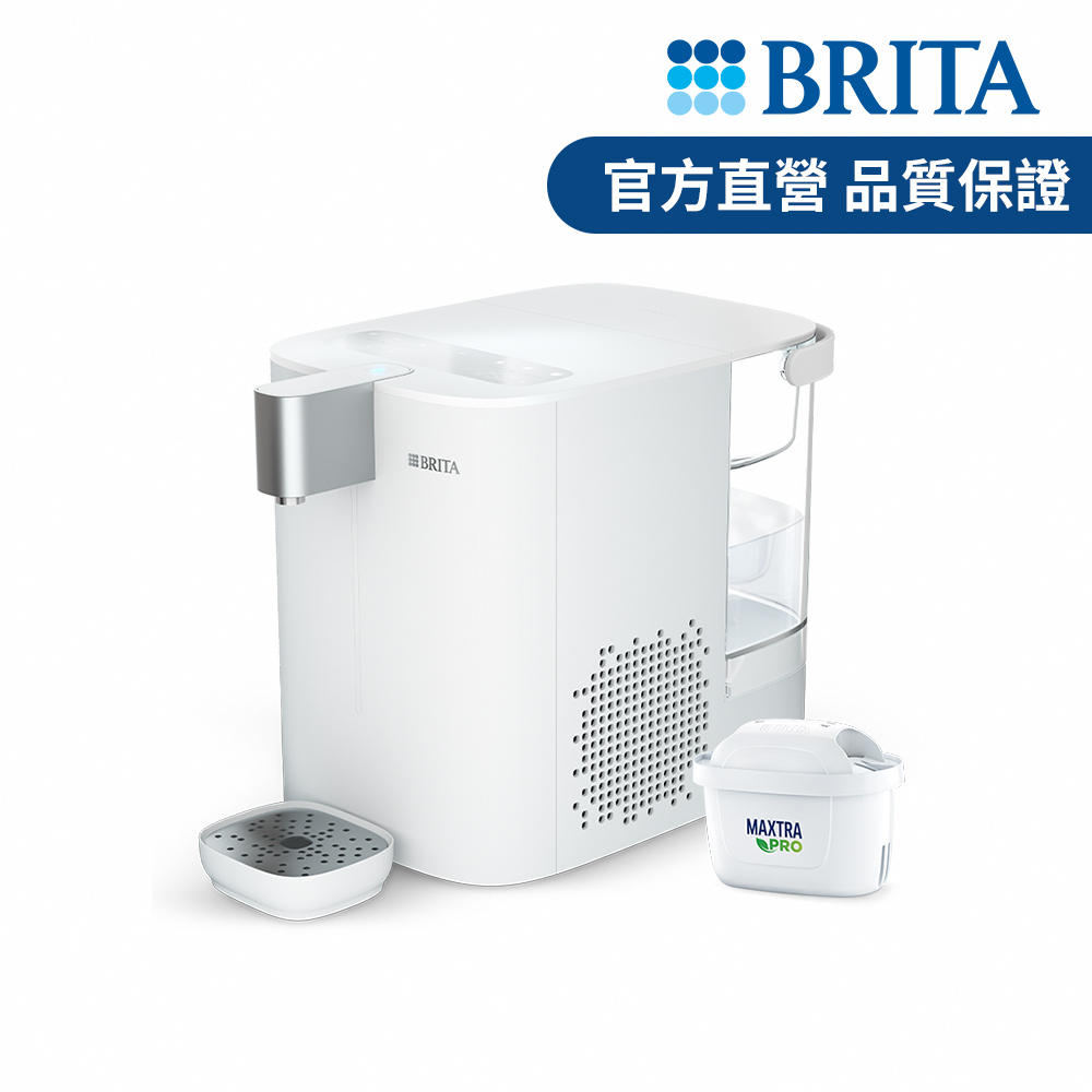 BRITA 【官方直營】Cube Cool 冰霸方瞬熱智能溫控冰溫熱UVC滅菌開飲機(1機1芯)