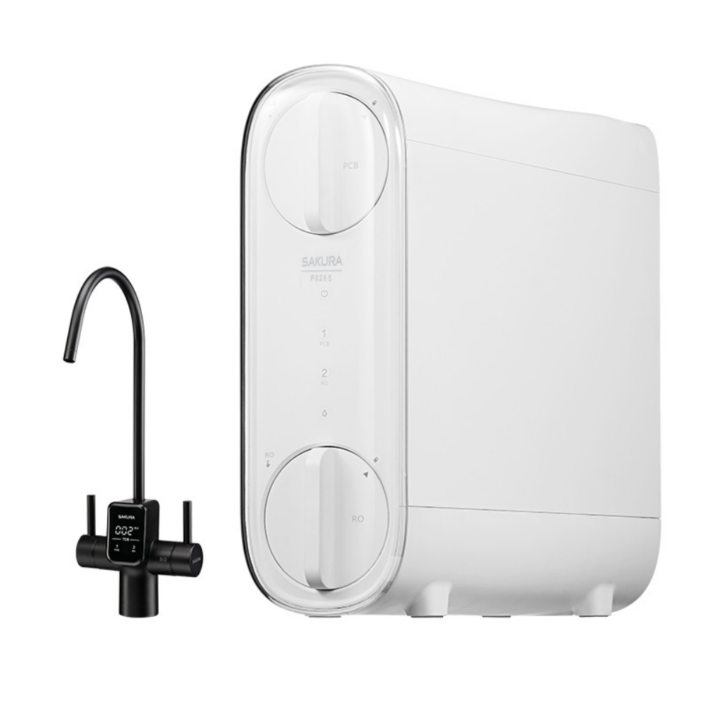 SAKURA 櫻花 800G雙出水顯屏龍頭雙效RO淨水器 (全省安裝) 【P0266】