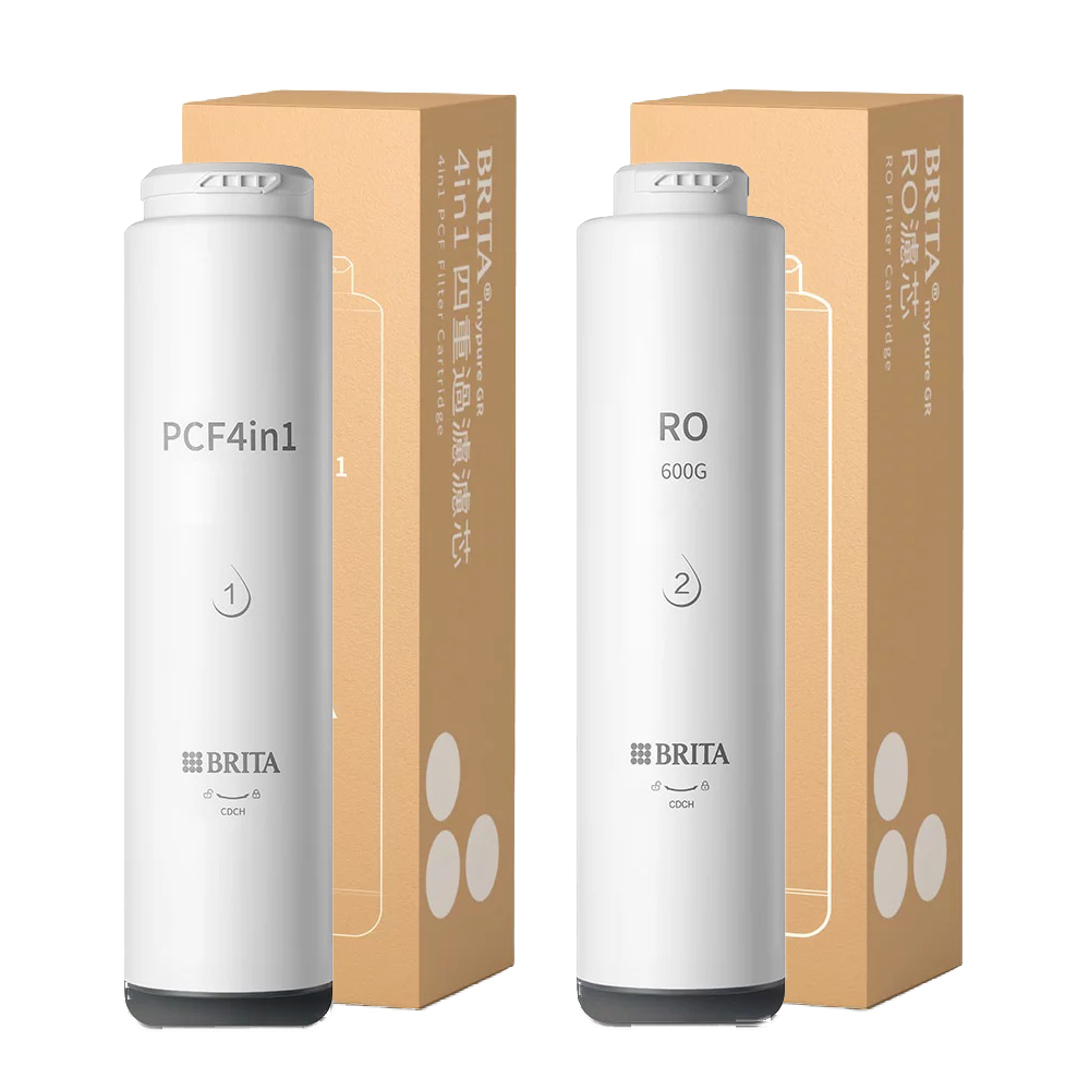 BRITA mypure GR600濾芯組(PCF4in1*1+RO膜*1)