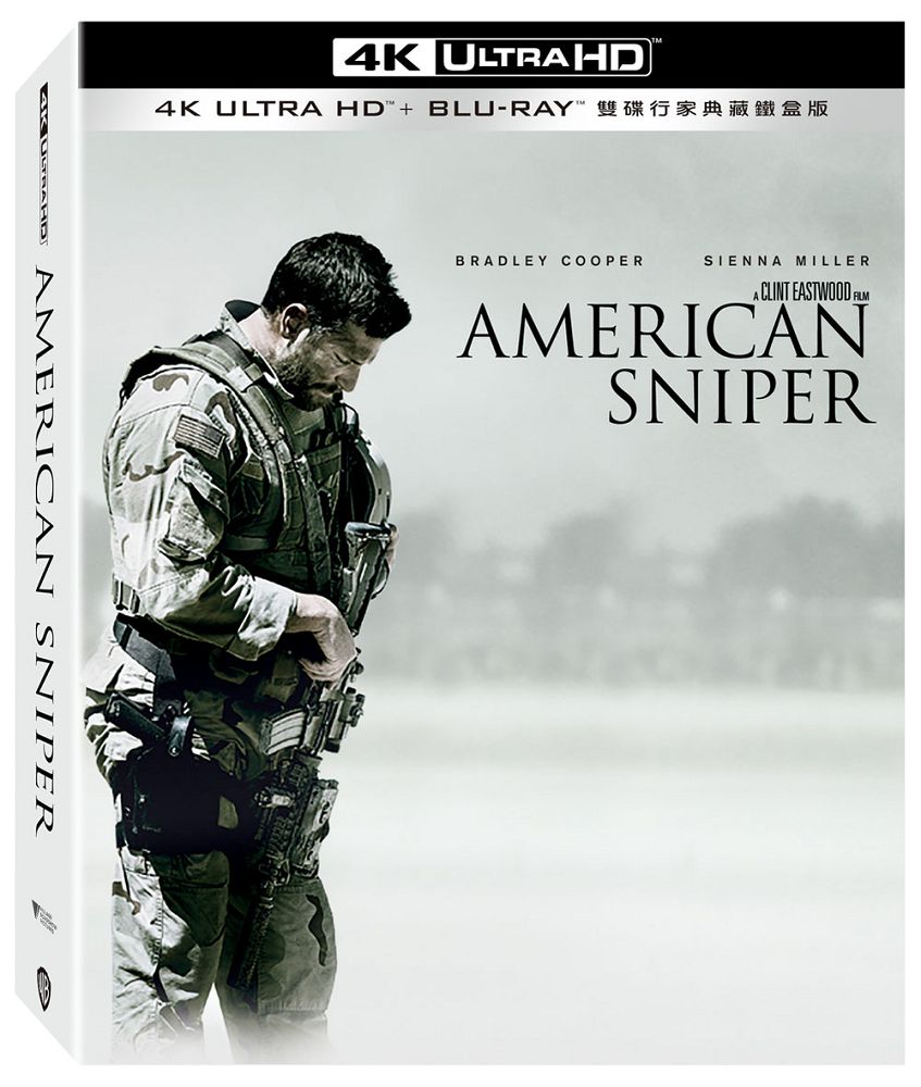 American Sniper (2014) UHD+BD 2 Disc  UCE Steelbook