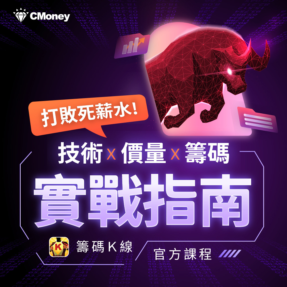 【影音課程】打敗死薪水！技術x價量x籌碼實戰指南