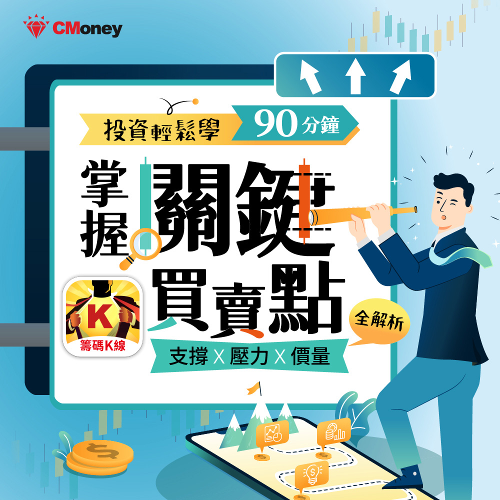 【影音課程】支撐x壓力x價量全解析|90 分鐘掌握關鍵買賣點!