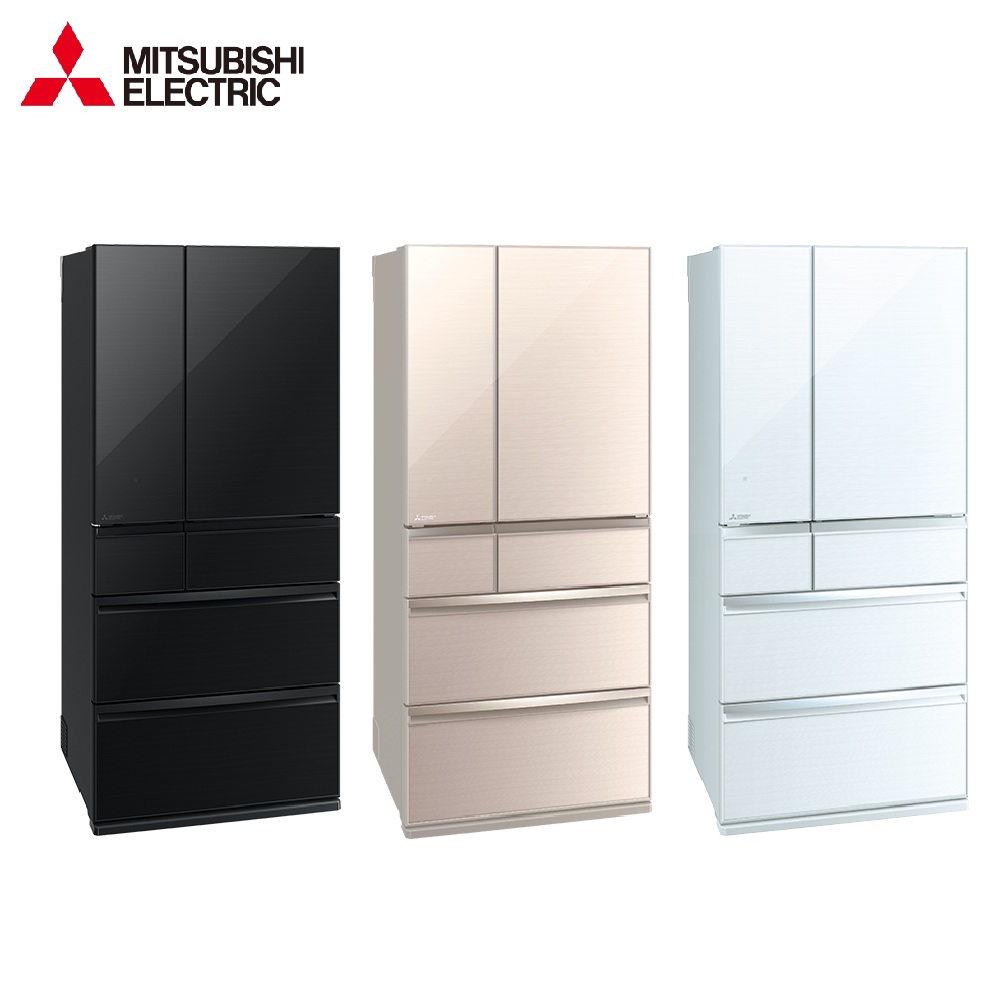 MITSUBISHI 三菱 日製六門705L變頻玻璃鏡面冰箱 - MR-WX71N -含基本安裝+舊機回收