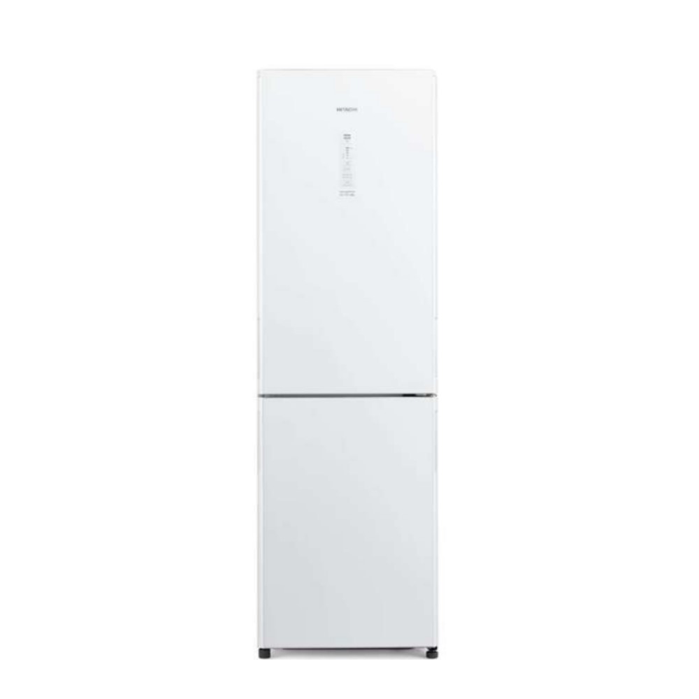 HITACHI 日立 330公升雙門右開HRBN5366DF1琉璃白冰箱【HRBN5366DF1GPWTW】