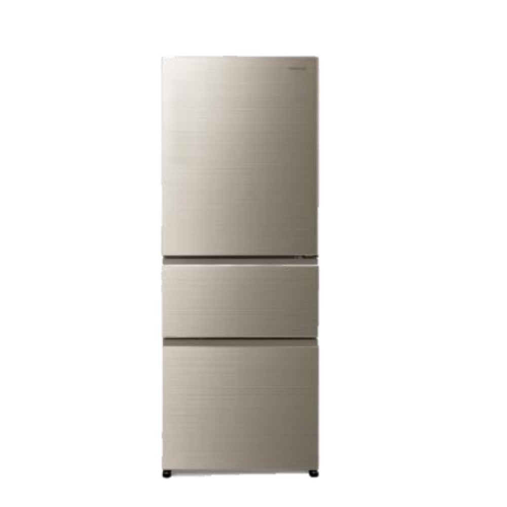 Panasonic 國際牌 450公升三門變頻玻璃翡翠金冰箱【NR-C454HG-N】