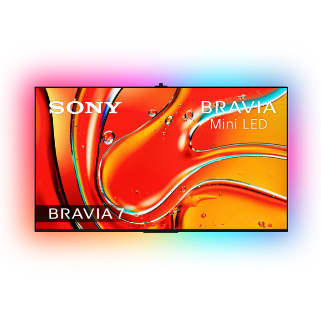 SONY 索尼 BRAVIA 7 75吋 XR Mini LED 4K HDR Google TV 顯示器 含超薄壁掛架+電視情境燈 Y-75XR70