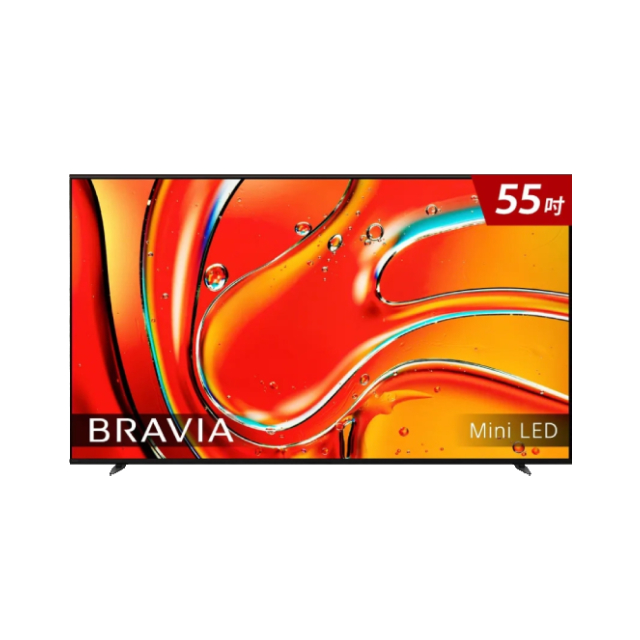 SONY 索尼 BRAVIA 7 55型 XR Mini LED 4K 120Hz HDR Google TV顯示器 (Y-55XR70) 含智慧導航掃地機器人